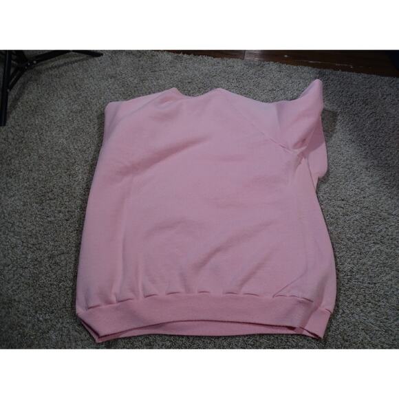 Vtg 90s Jerzees L Pink Abyssinian Cat Pharaoh Sweatshirt Sacred Ancient Egypt - Picture 12 of 13